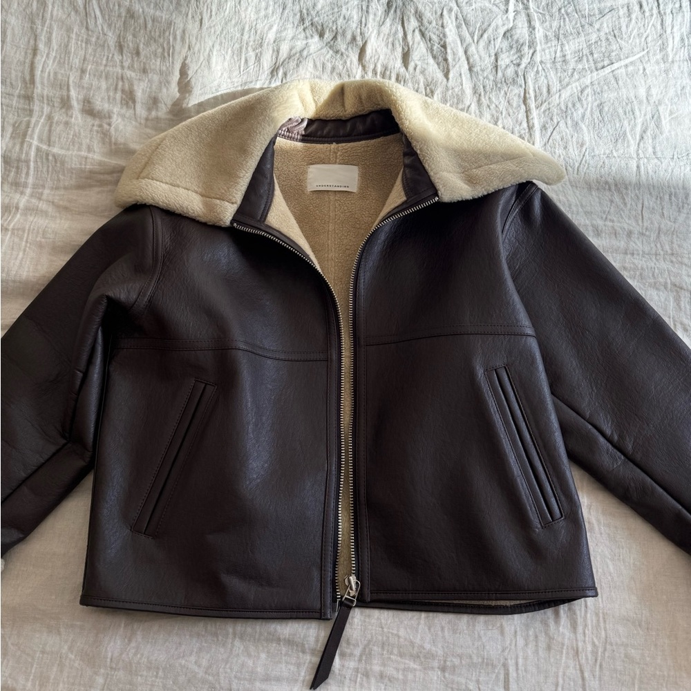Source Unknown Leather Jacket